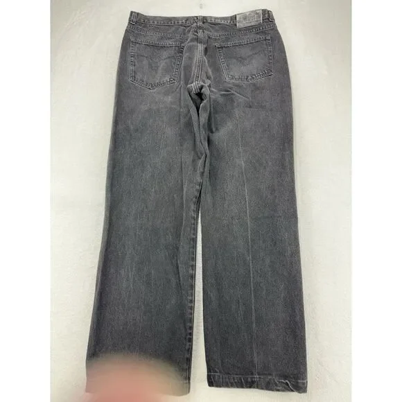 Marithe Francois Girbaud VTG Jeans Men 36x31 Black Baggy Wide Leg Y2K 90s Skater